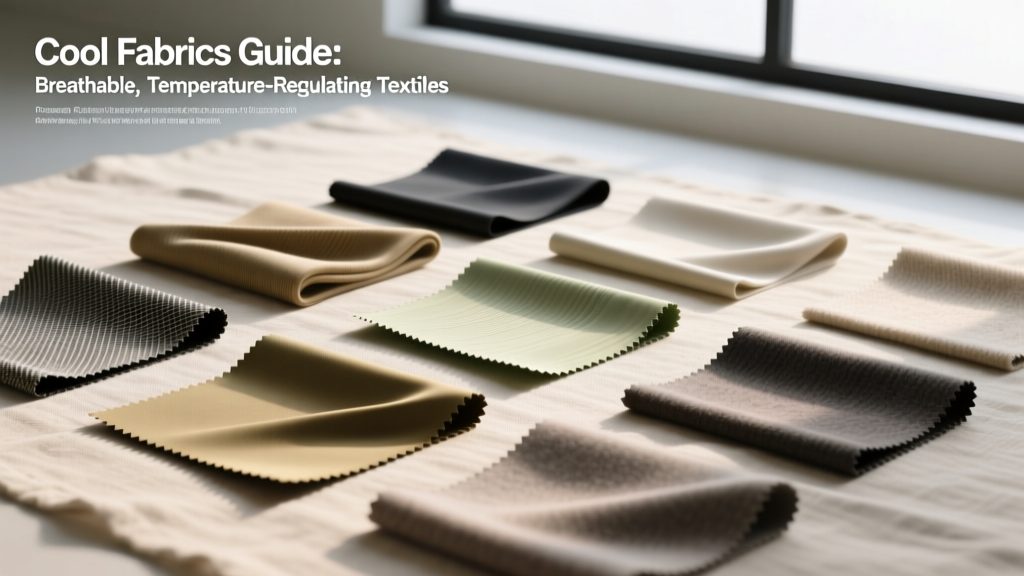 Cool Fabrics Guide: Breathable, Temperature-Regulating Textiles