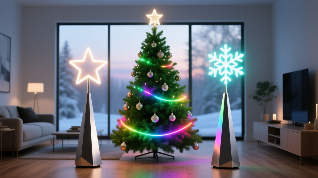 Twinkly Tree Topper Showdown: Star vs. Snowflake Models Compared