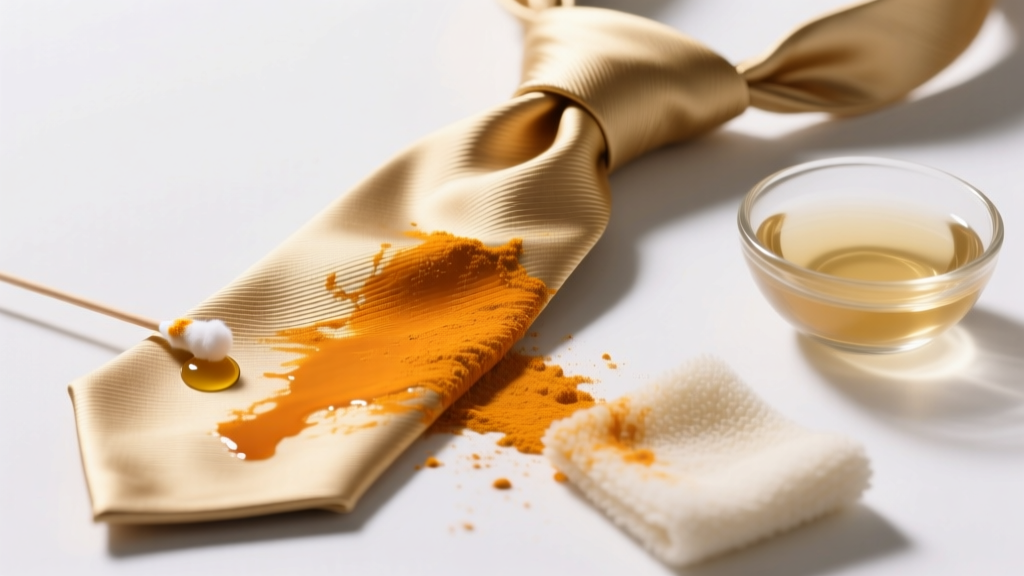 Best Tested Method: How to Get Turmeric Out of Ties