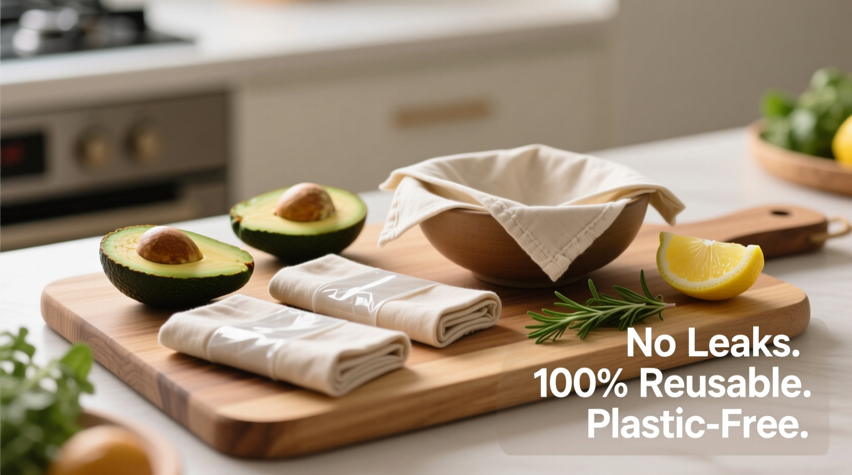 best reusable food wraps that replace plastic cling film without leaking