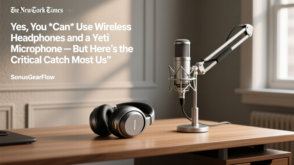 Wireless Headphones with Blue Yeti: Fixes & Latency (2026)