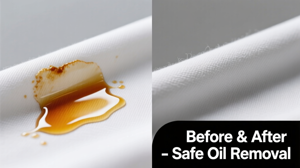 How to Remove Oil from Polyester Fabric Safely