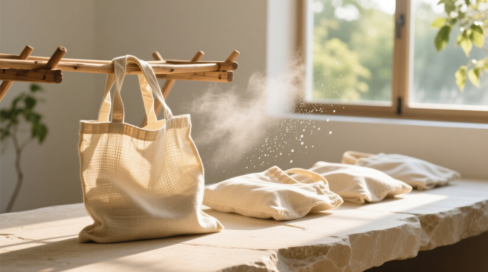 eco friendly cleaning tips disinfect hemp bags safely
