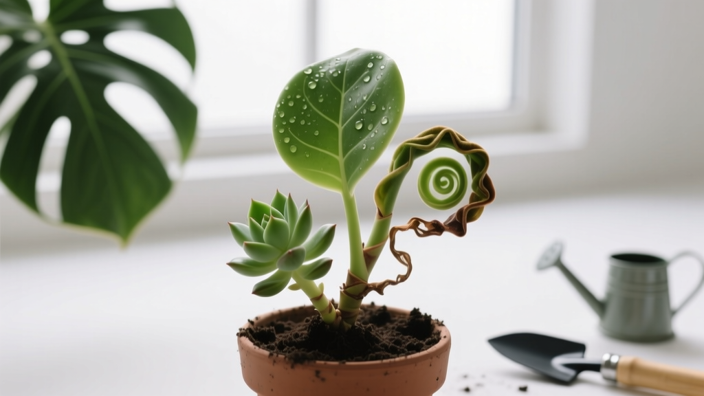 Why Are My Indoor Plant Leaves Curling from Cuttings?