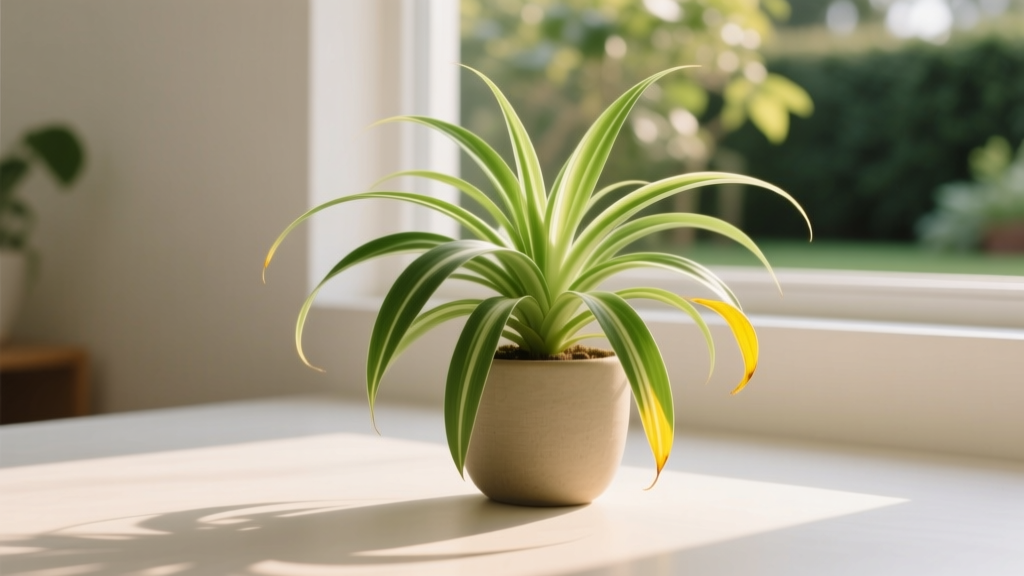 Is A Spider Plant An Indoor Or Outdoor Plant With Yellow Leaves