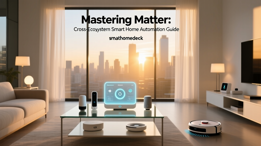 Mastering Matter: Cross-Ecosystem Smart Home Automation Guide