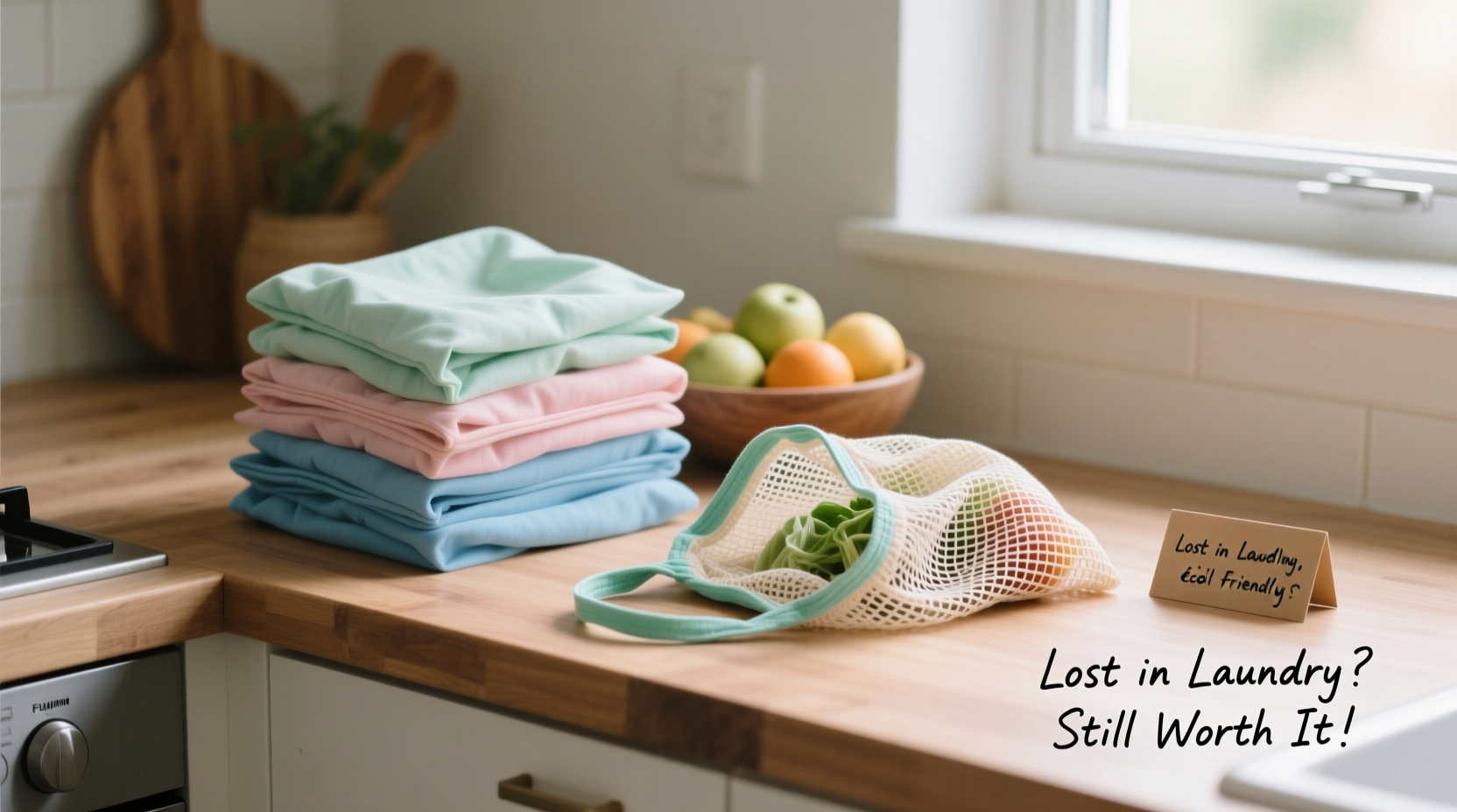 are reusable produce bags worth it if they get lost in the laundry