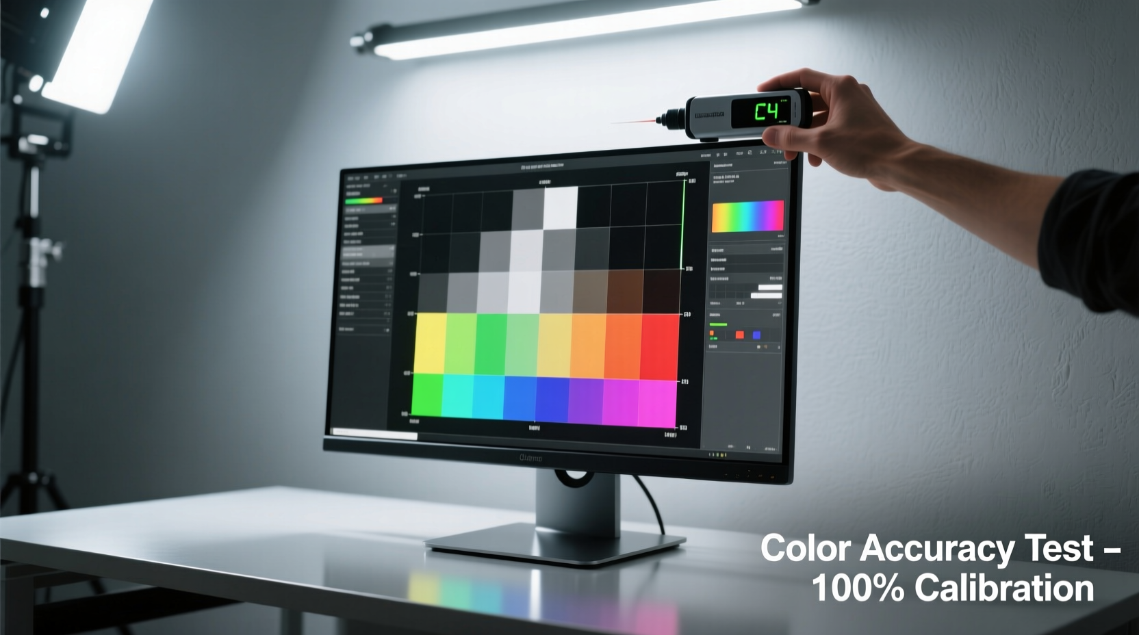 can you use a gaming monitor for photo editing color accuracy test