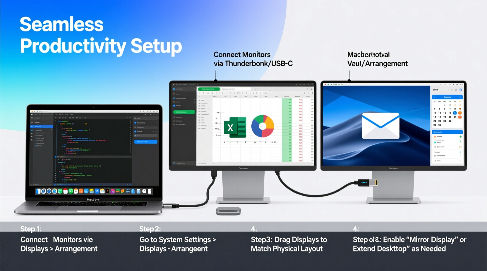 How to Daisy Chain Monitors for a Multi-Display Setup - Dell