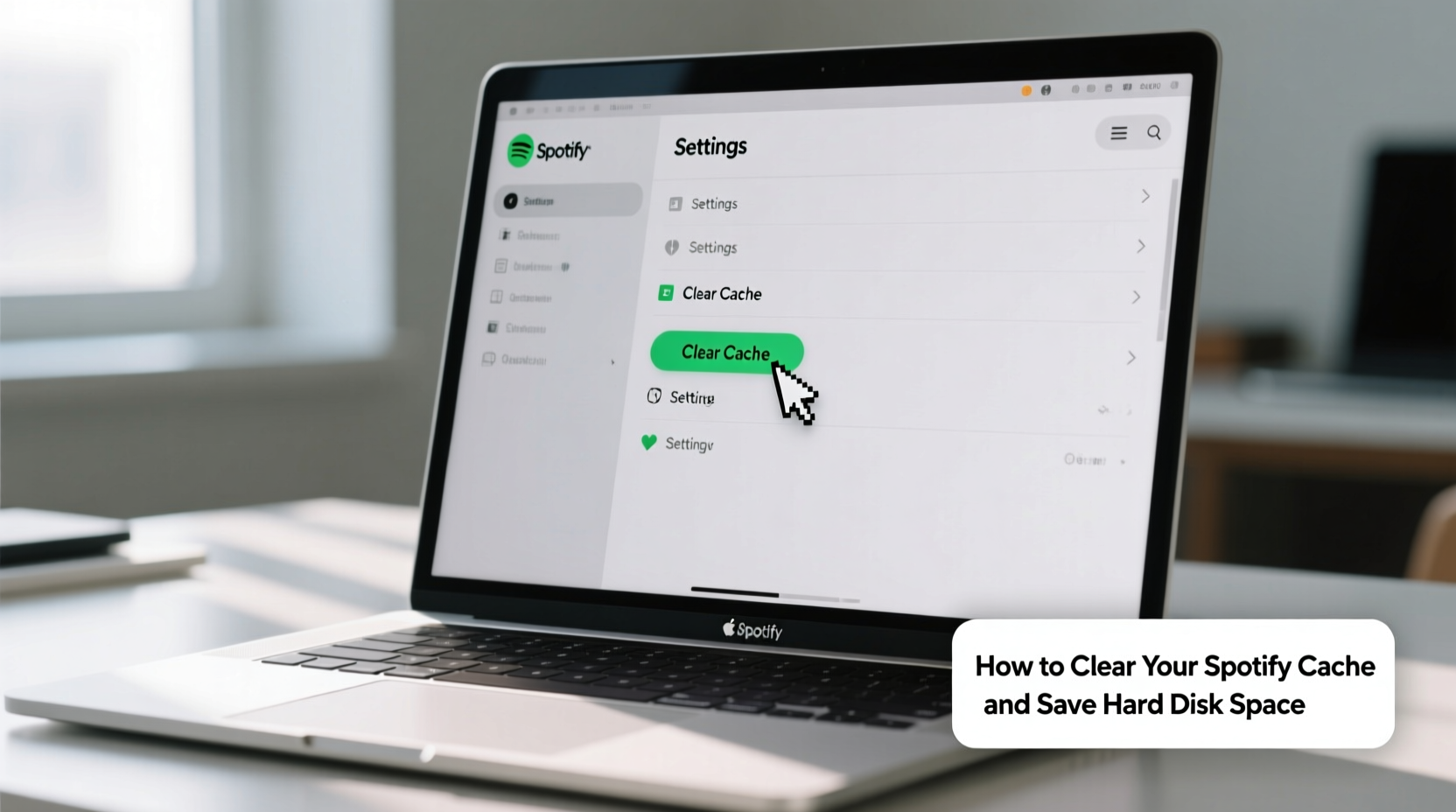 how to clear your spotify cache and save hard disk spac