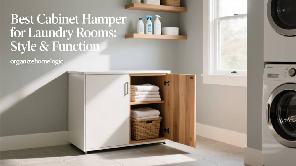 Best Cabinet Hamper for Laundry Rooms: Style & Function