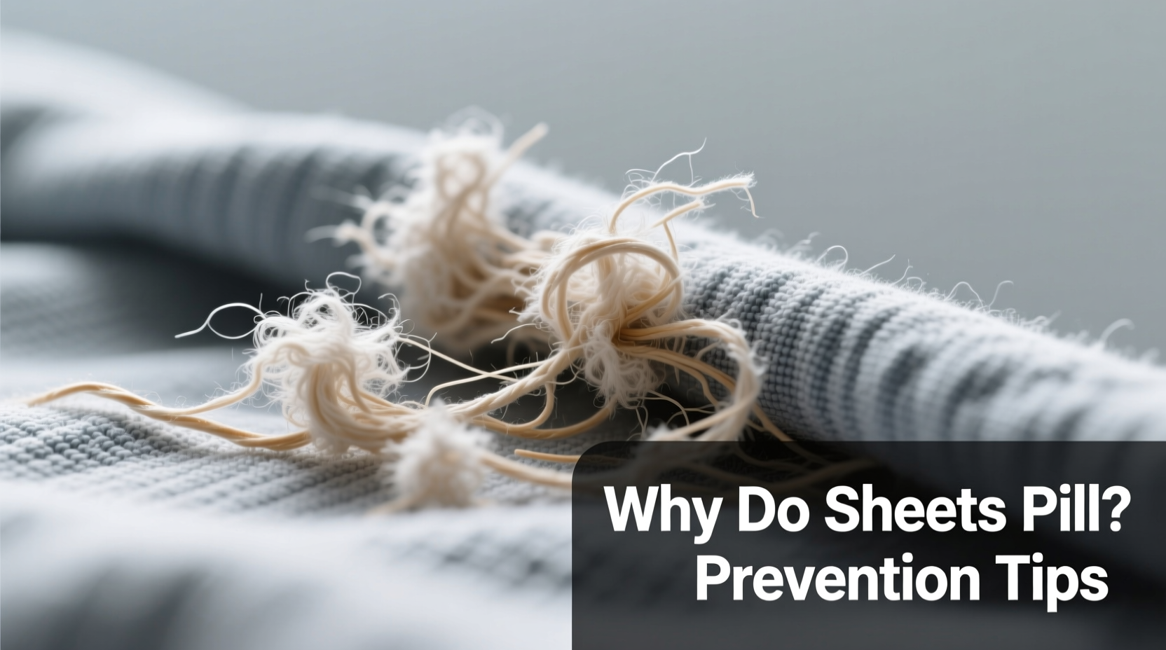 why do my sheets pill after a few washes prevention tips