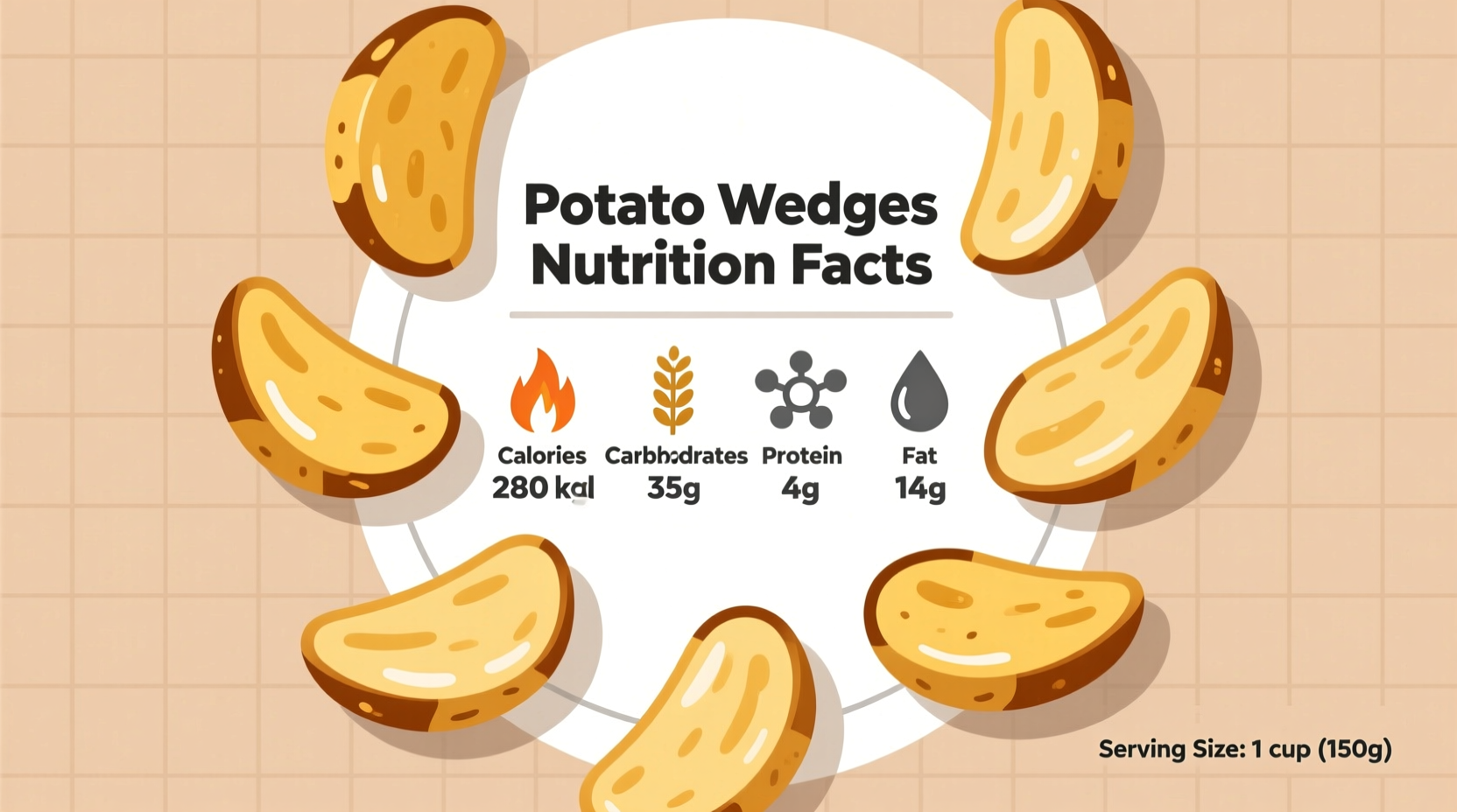 Potato Wedges Nutrition Facts and Health Benefits