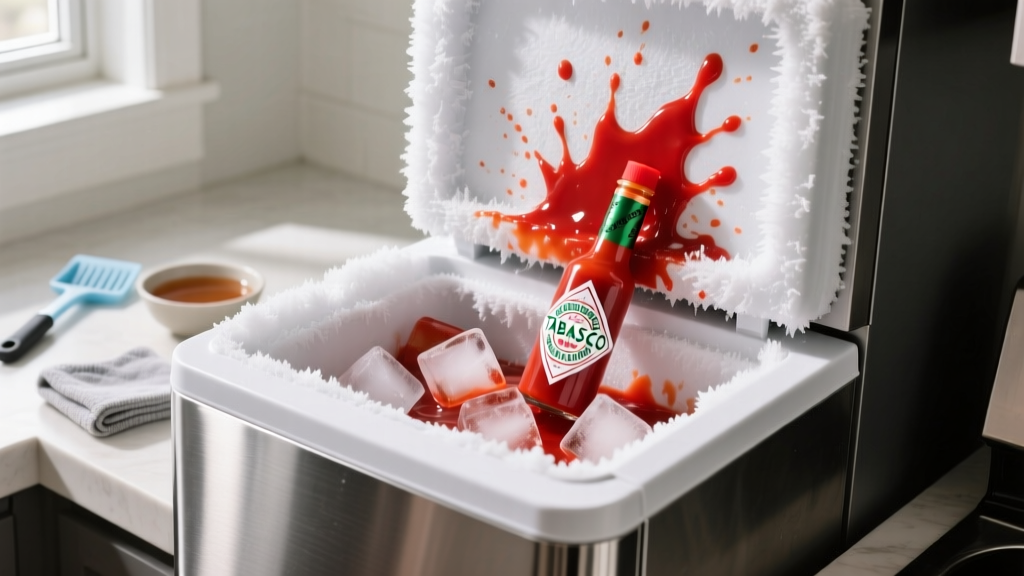 Tested: How to Get Hot Sauce Out of Ice Maker Fast