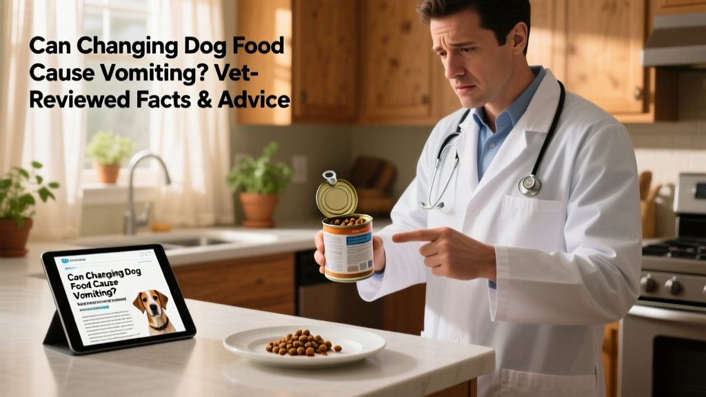 Can Changing Dog Food Cause Vomiting? Vet-Reviewed Facts & Advice