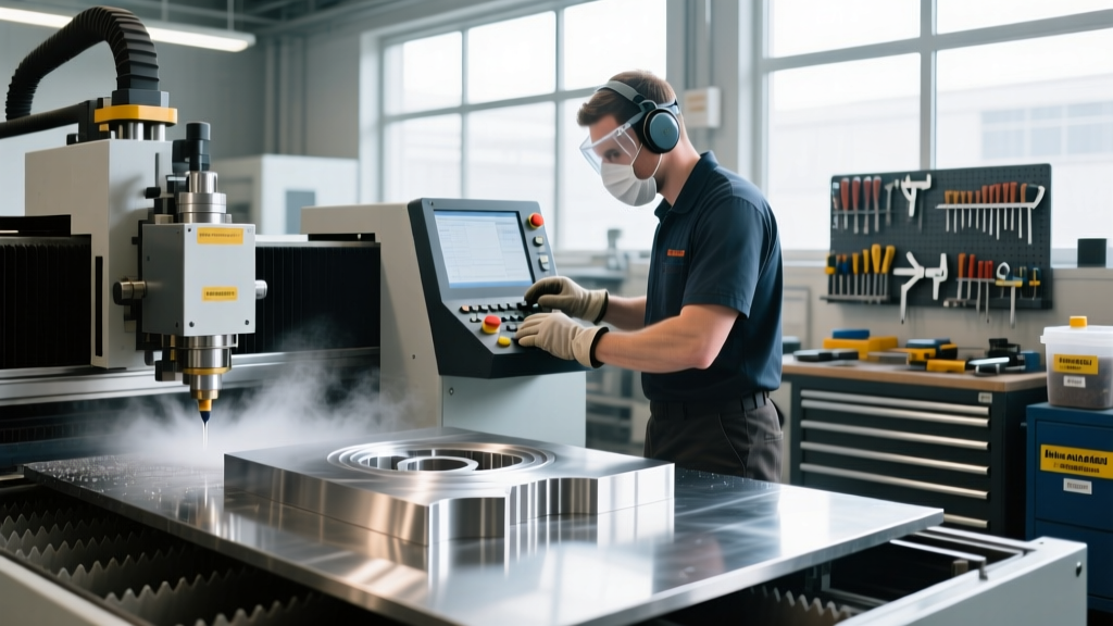 CNC Water Jet Machine Operator Training & Setup Best Practices