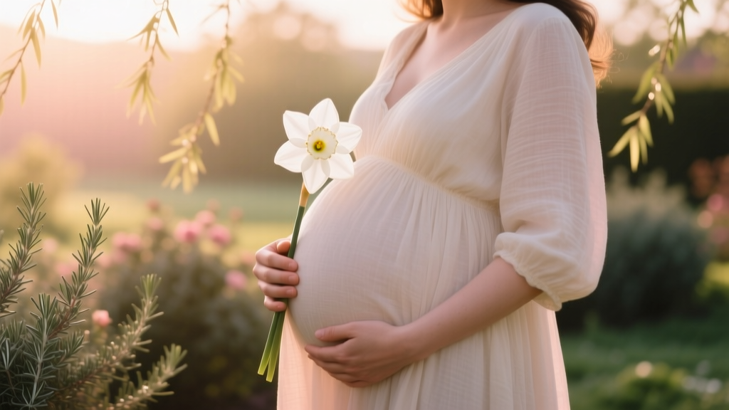 Narcissus in Pregnancy and Postpartum Care: Botanical Safety, Cultural Symbolism, and Evidence-Based Herbal Considerations