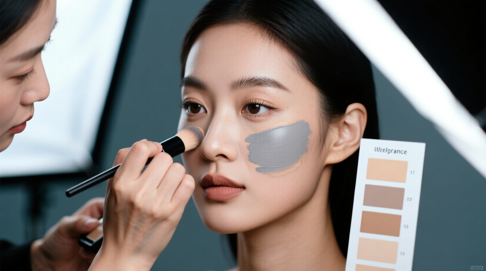 why does my foundation look gray on camera lighting fixes