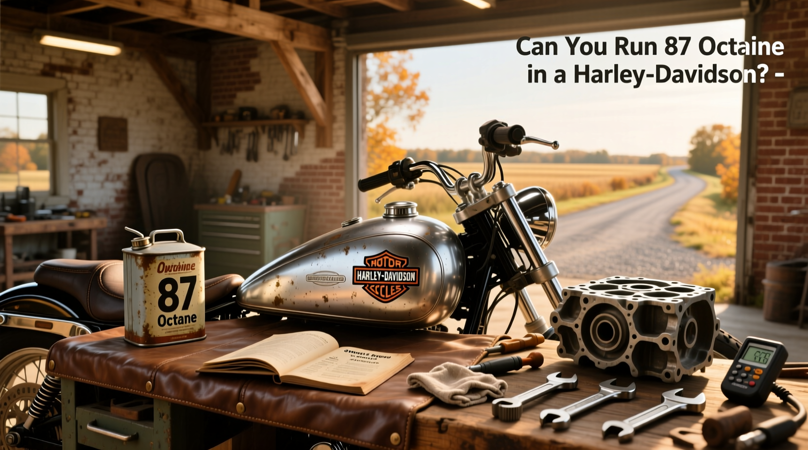 How to Choose Harley Gas Tank & 87 Octane Fuel Guide