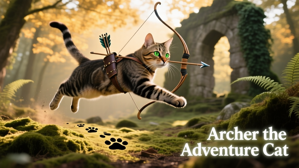 No Lazy Couch Kitty! Exploring With Archer the Adventure Cat