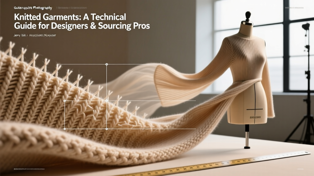 Knitted Garments: A Technical Guide for Designers & Sourcing Pros