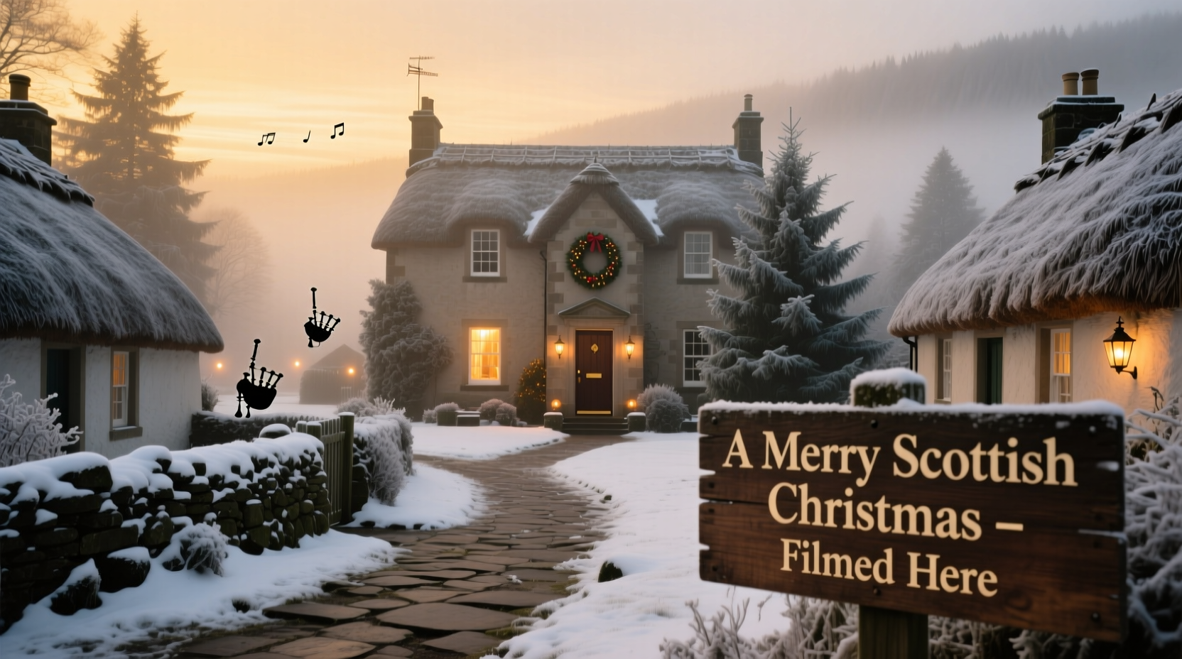 where was a merry scottish christmas filmed