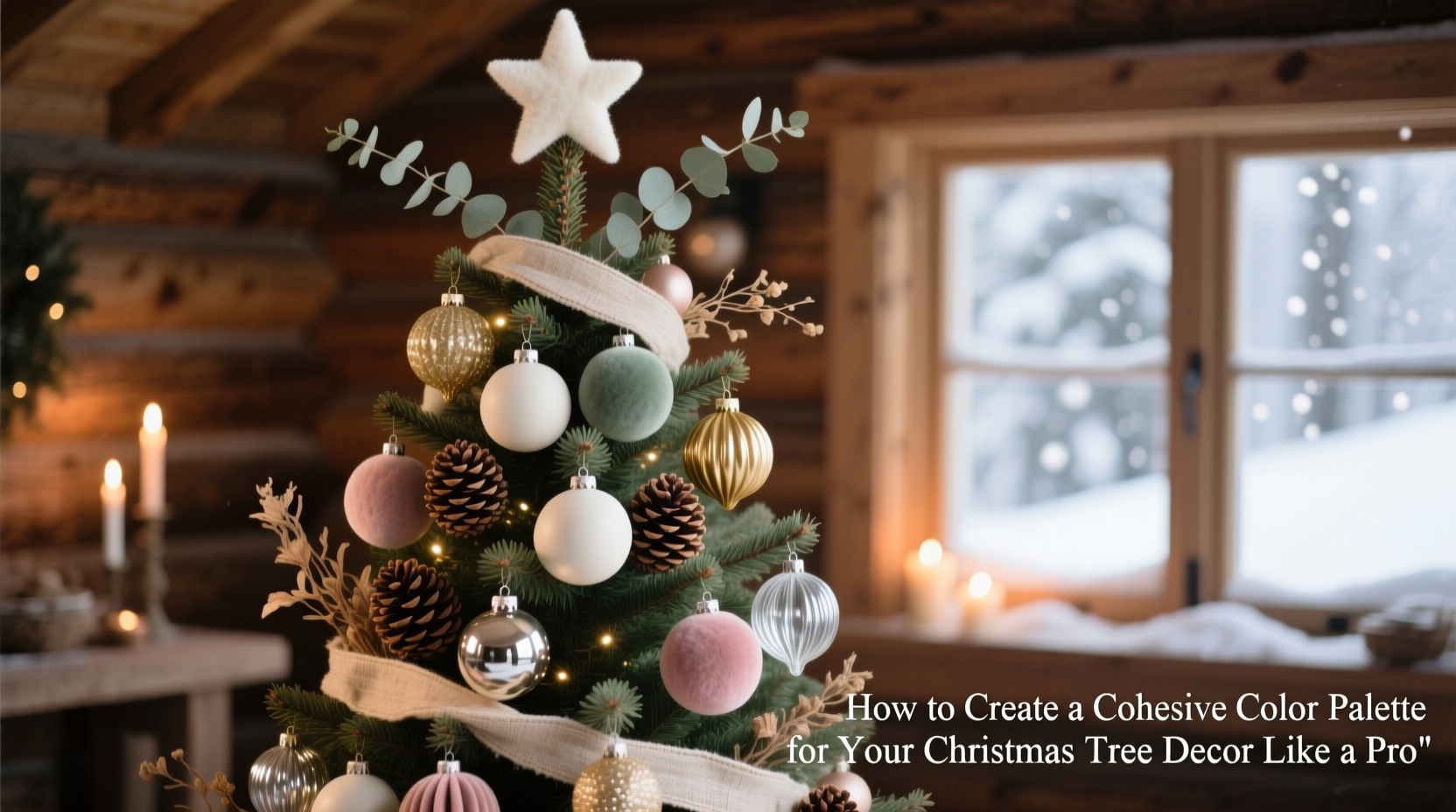 how to create a cohesive color palette for your christmas tree decor like a pro