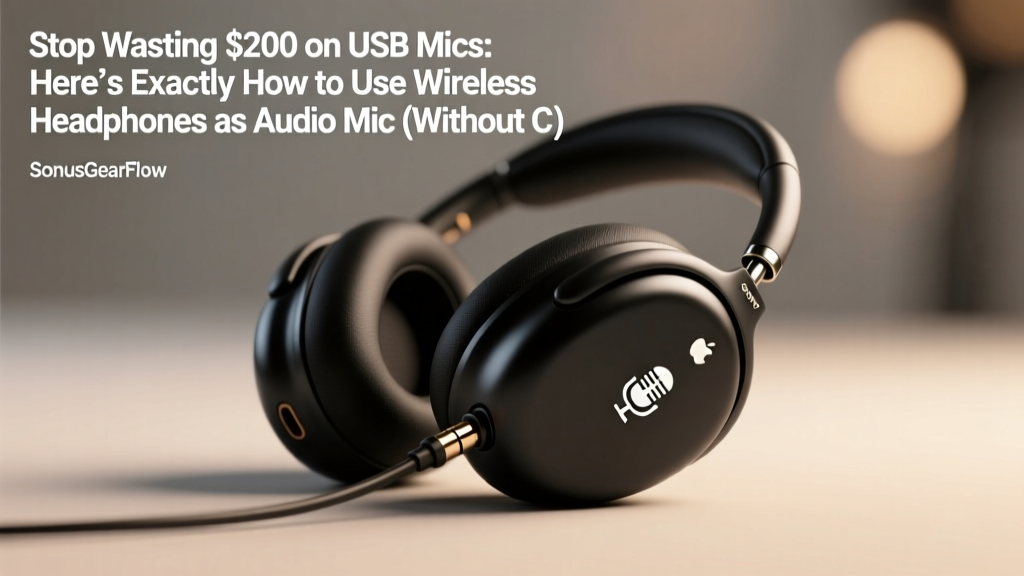 Use Wireless Headphones as Mic: Engineer-Tested Guide