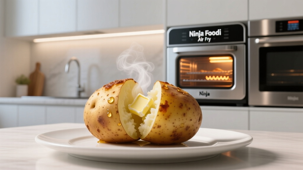 How to Bake a Potato in Ninja Foodi Air Fry Oven