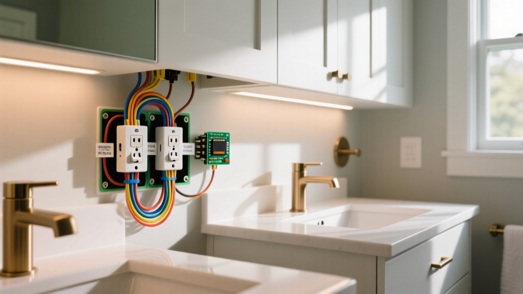 How to Wire a 20A GFCI Switch Outlet Combo for Bathroom Vanity Lights