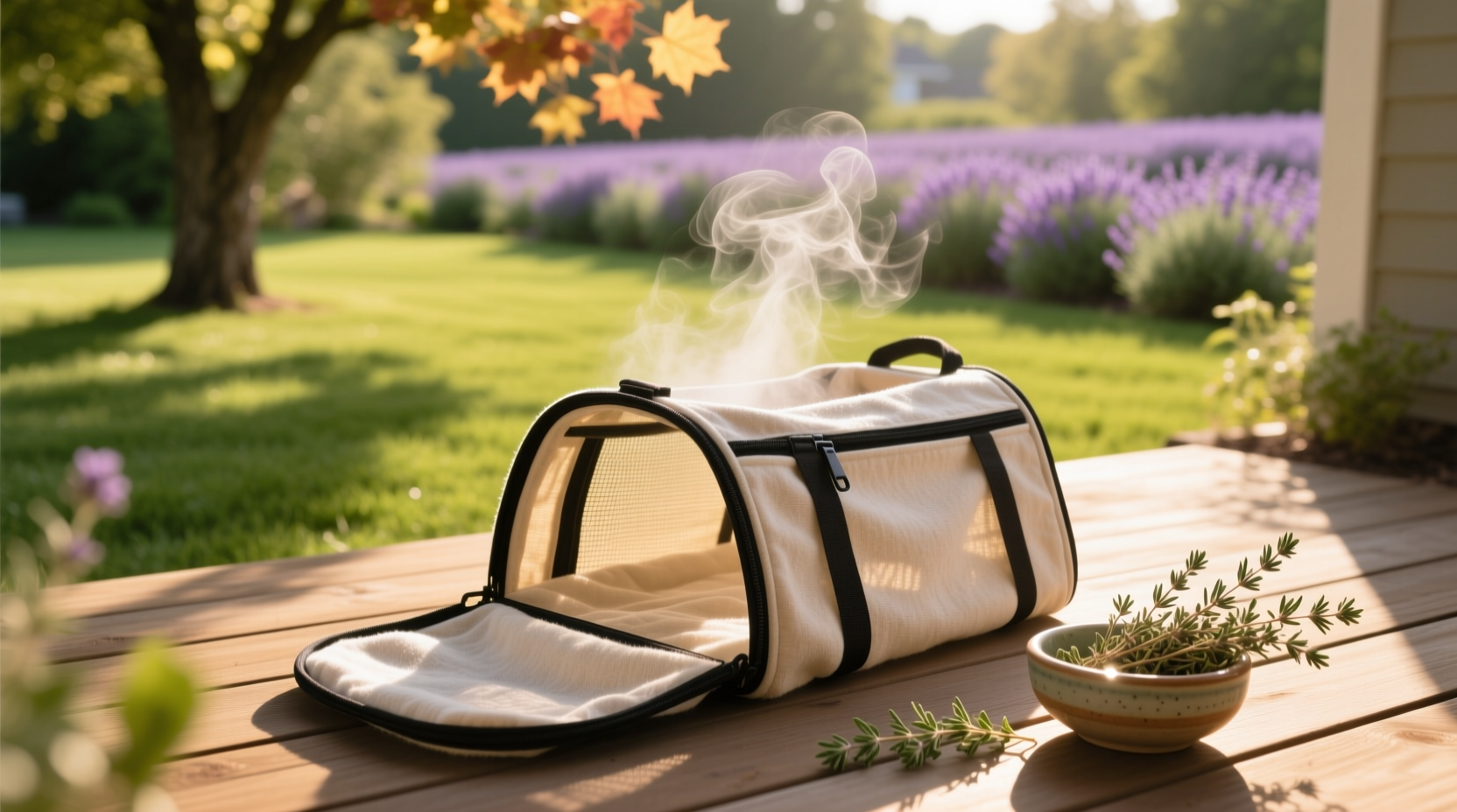 eco friendly cleaning disinfect pet carrier fabric