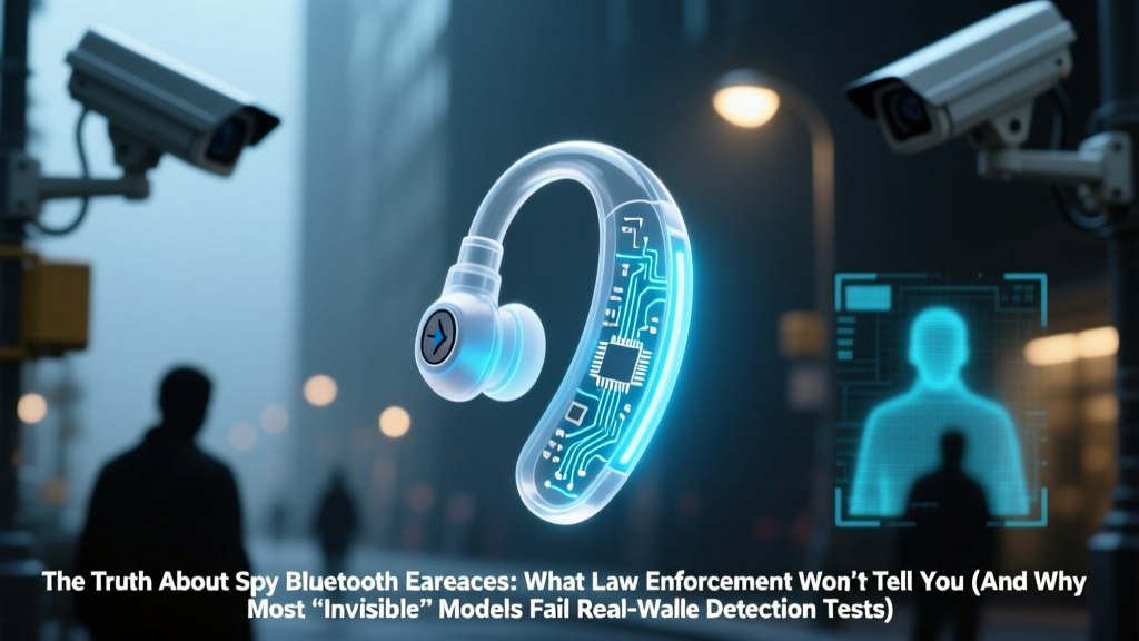 The Truth About Spy Bluetooth Earpieces: What Law Enforcement Won’t Tell You (And Why Most ‘Invisible’ Models Fail Real-World Detection Tests)