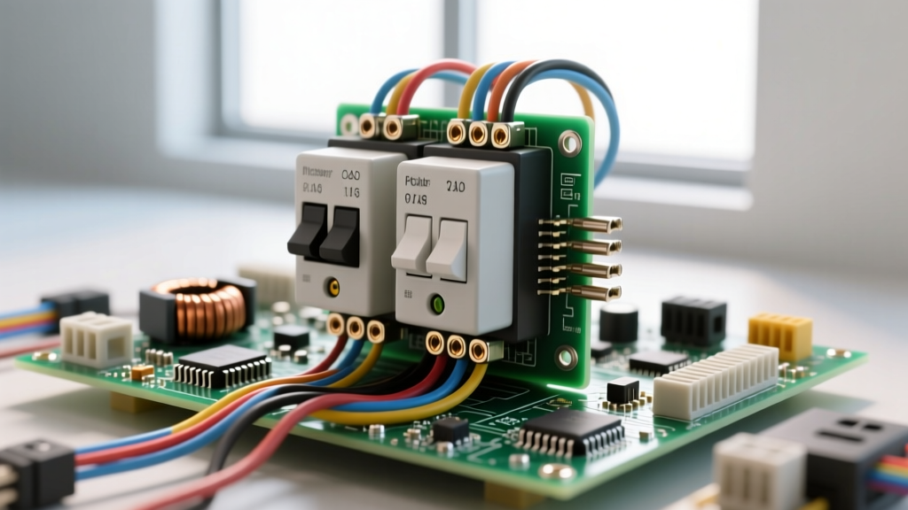 Wiring a Dual Switch Relay: Contact Ratings, Coil Circuits, and Load Selection