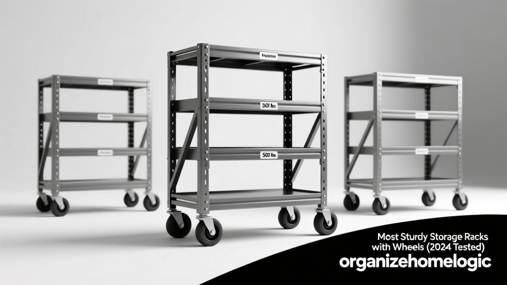 Most Sturdy Storage Racks with Wheels (2024 Tested)