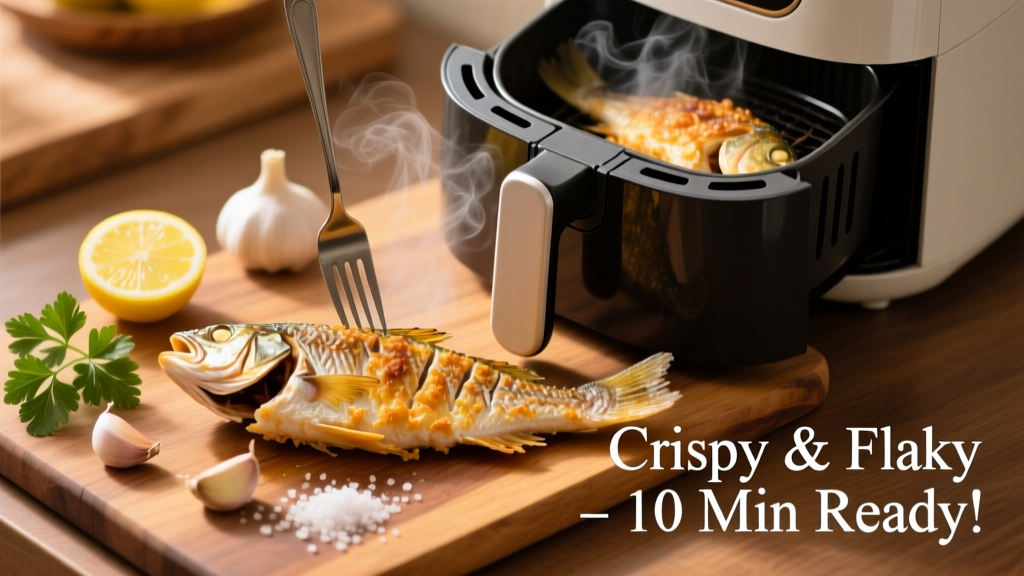 Air Fry Frozen Sea Bass: Crispy Skin, Flaky Meat