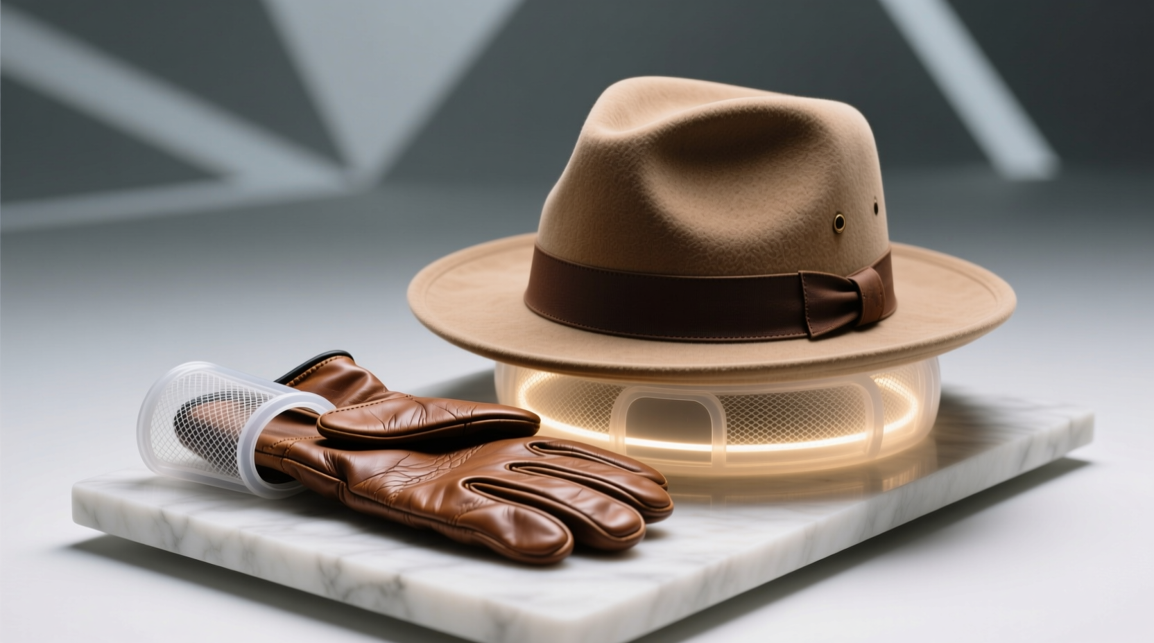 closet organization tips for leather gloves suede hats
