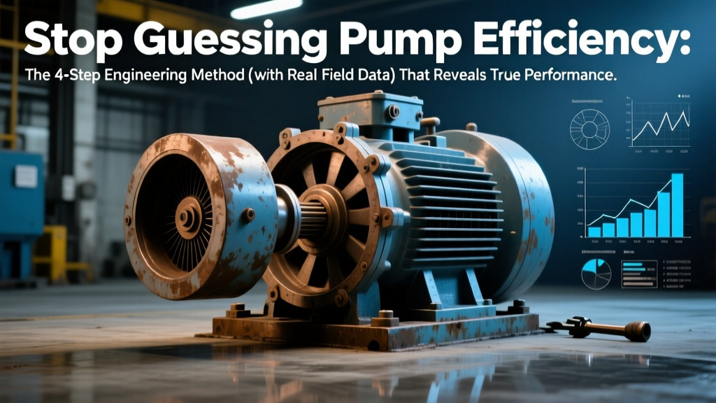 Pump Efficiency: 4-Step ISO 9906 Method with Real Data