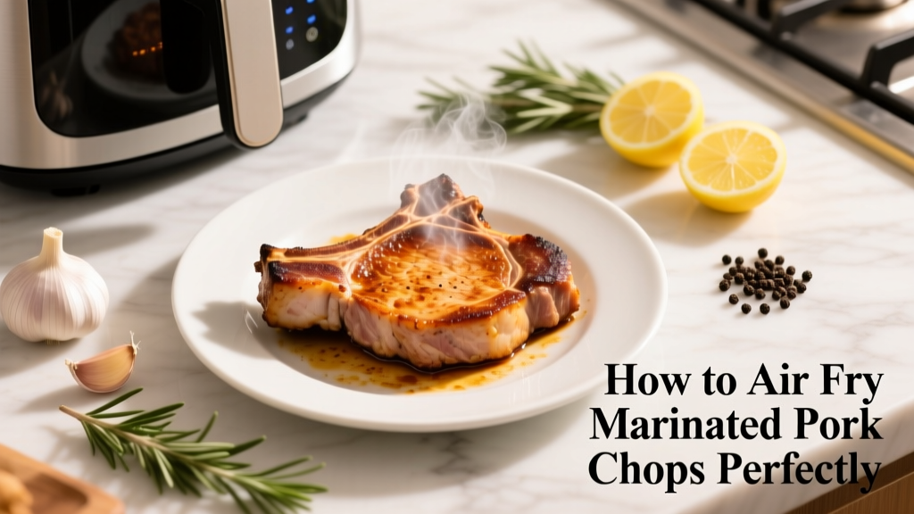 How to Air Fry Marinated Pork Chops Perfectly