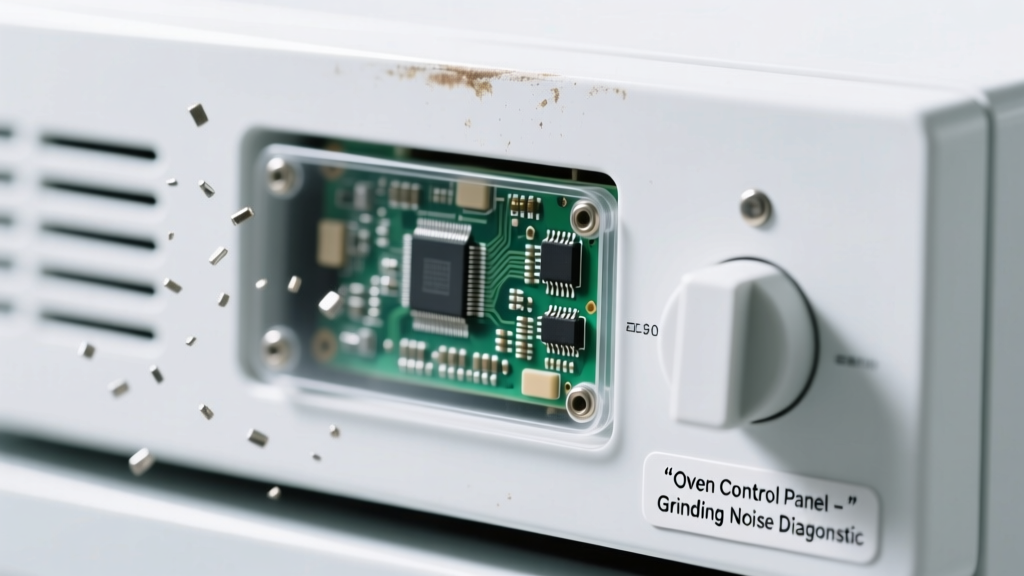 Oven Control Panel Blank & Making Grinding Noise
