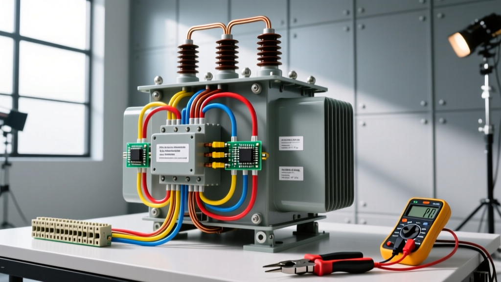 How to Read a 3 Phase Transformer Diagram: Delta-Wye Connections & Phasing