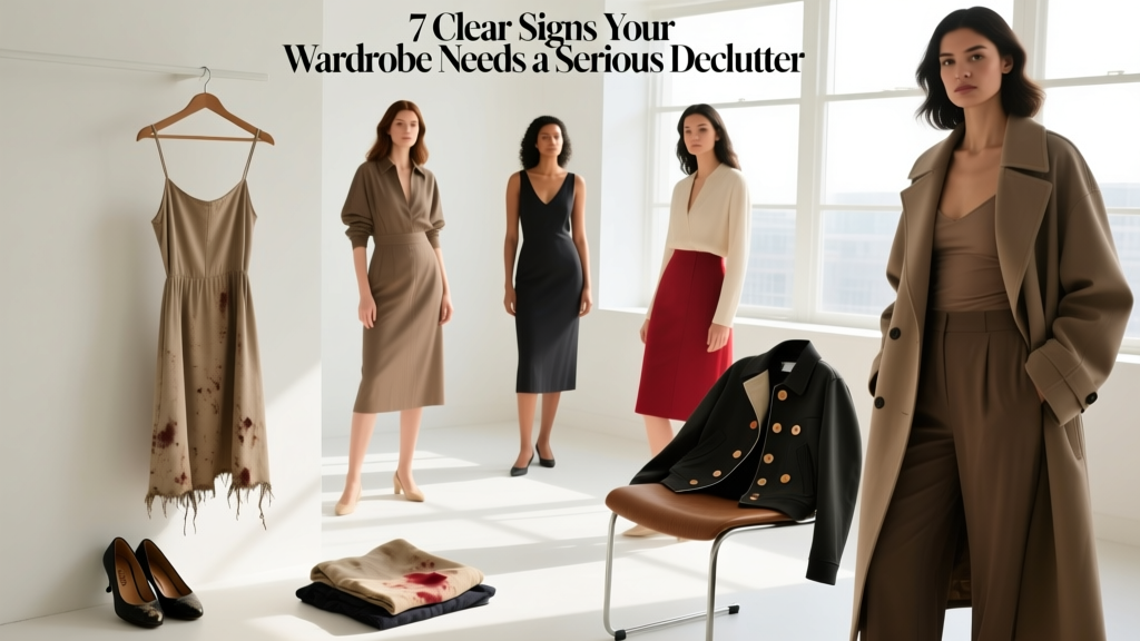 7 Clear Signs Your Wardrobe Needs a Serious Declutter