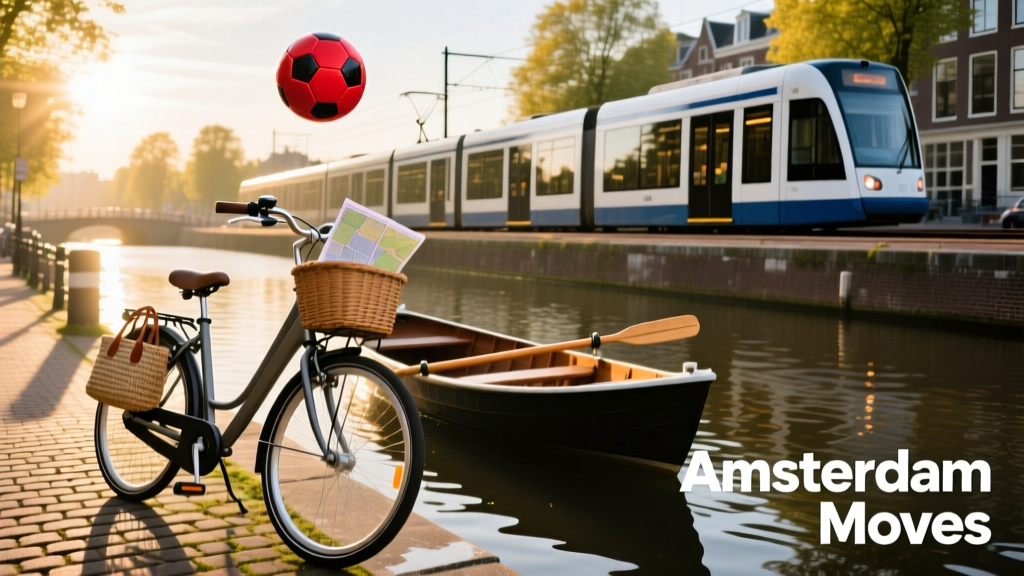 Amsterdam Boats, Bikes, Balls — Oh! A Practical Guide to Multi-Modal Mobility in the Dutch Capital