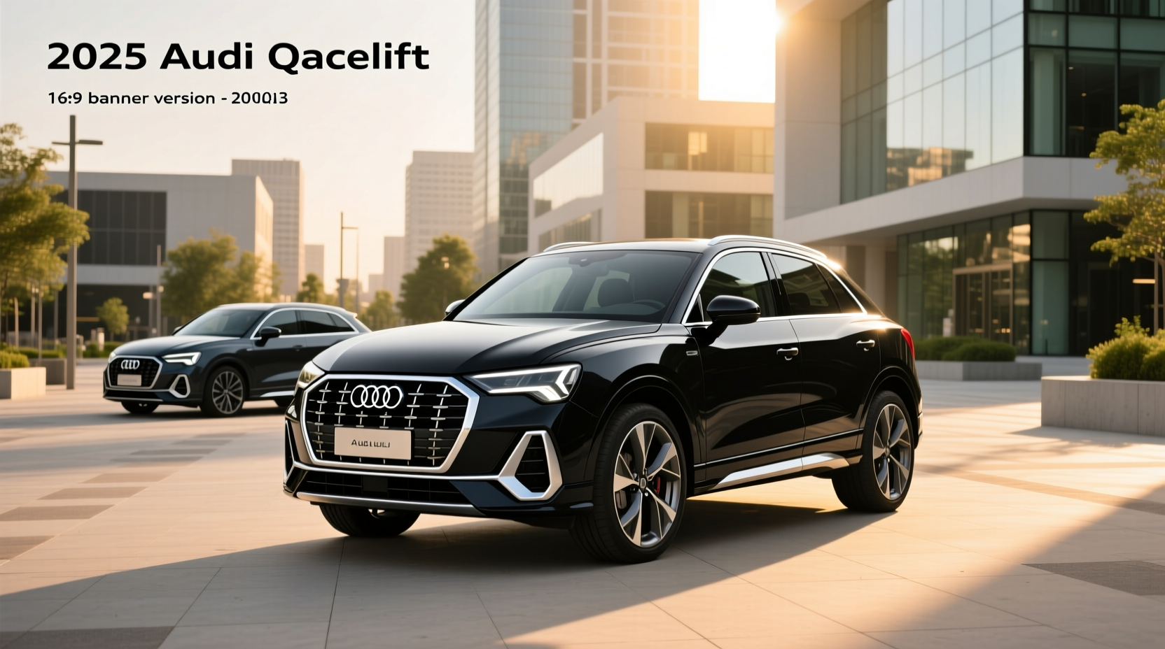 audi q3 facelift front angle