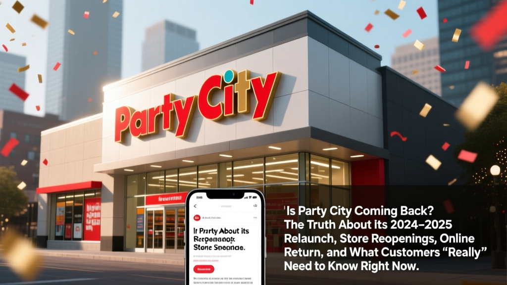 Is Party City Coming Back? The 2026 Truth