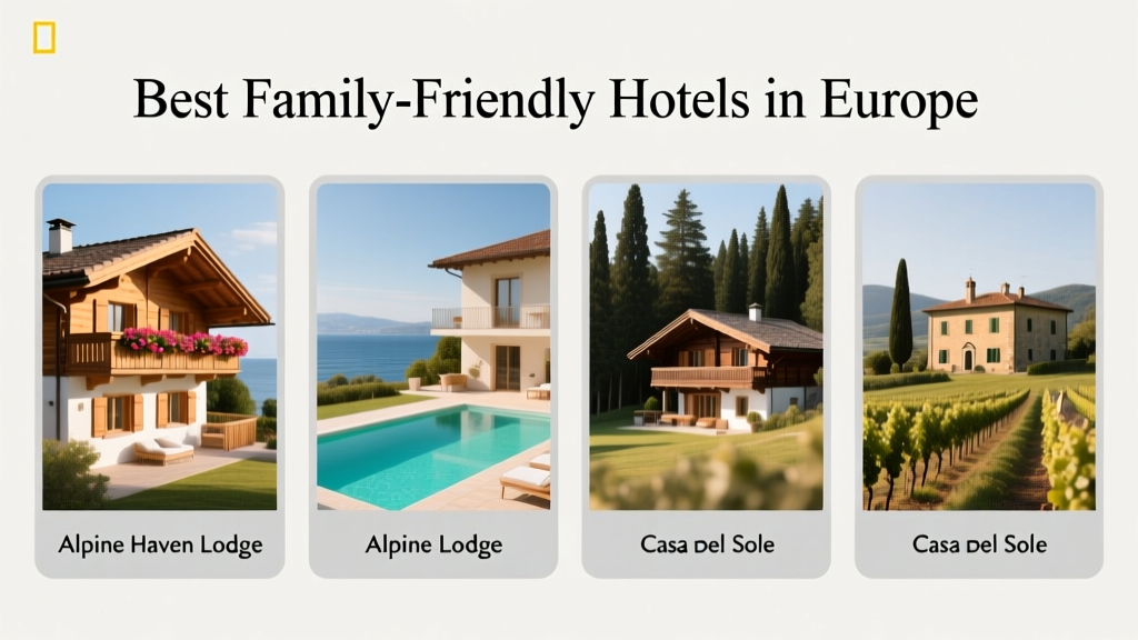Best Family-Friendly Hotels in Europe: Stress-Free Stays for Travelers with Kids