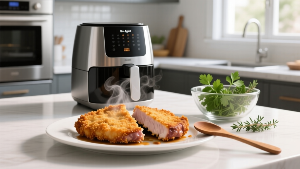 Crispy Breaded Pork Chops in Air Fryer (Easy Recipe)