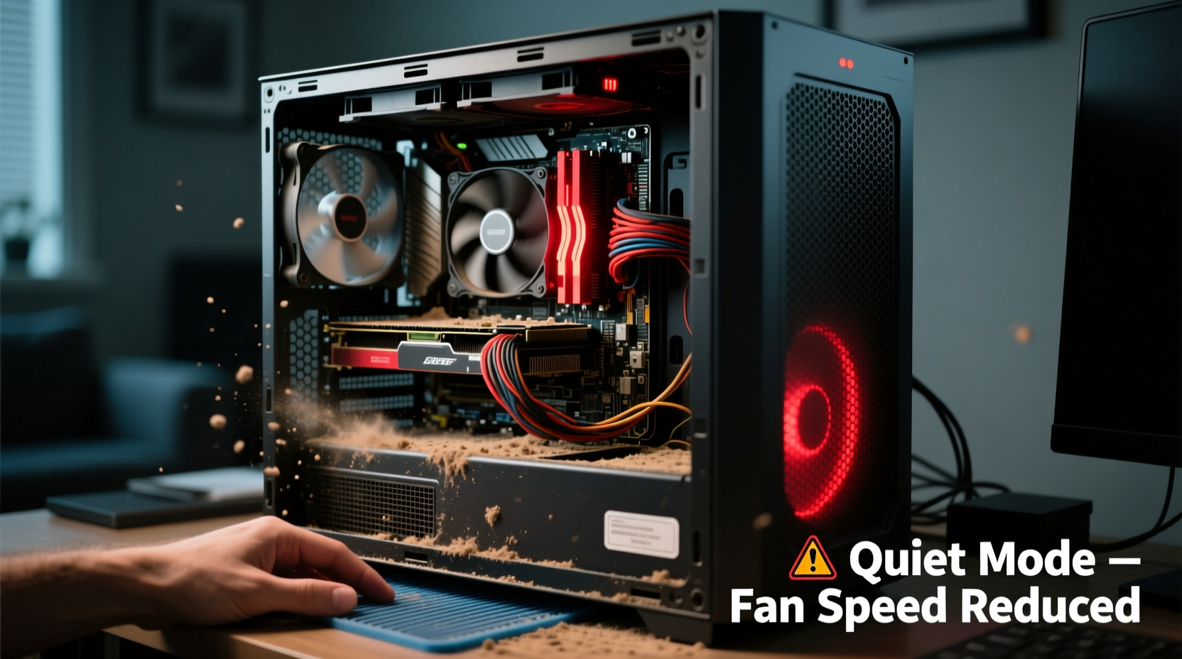 why is my pc fan so loud sudden noise causes and quieting hacks