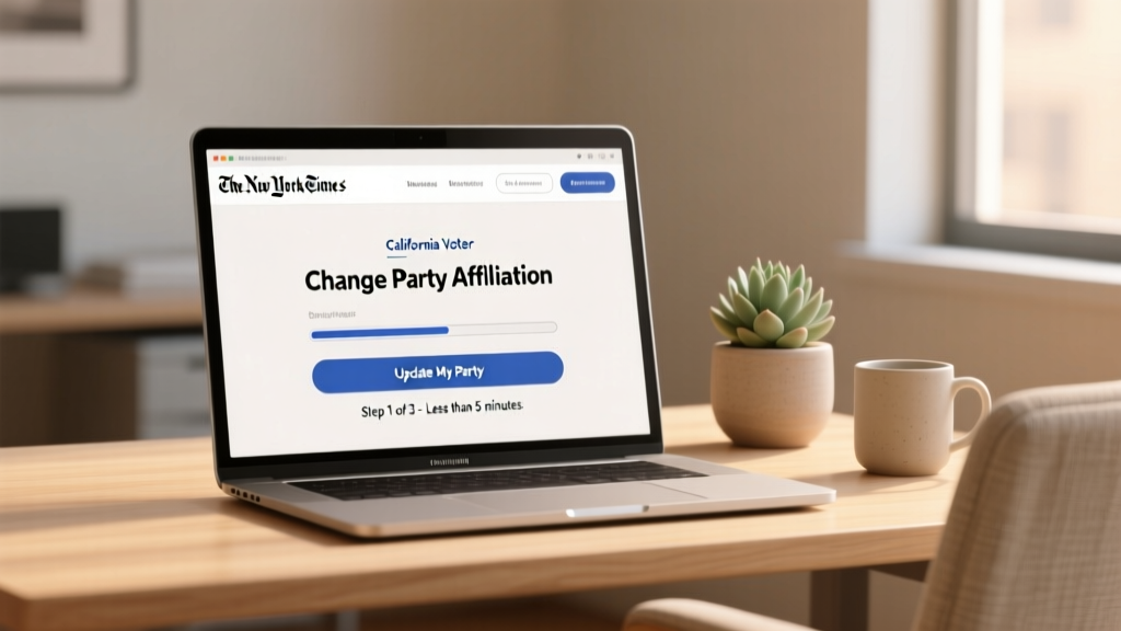 How To Change My Party Affiliation In California (2026)