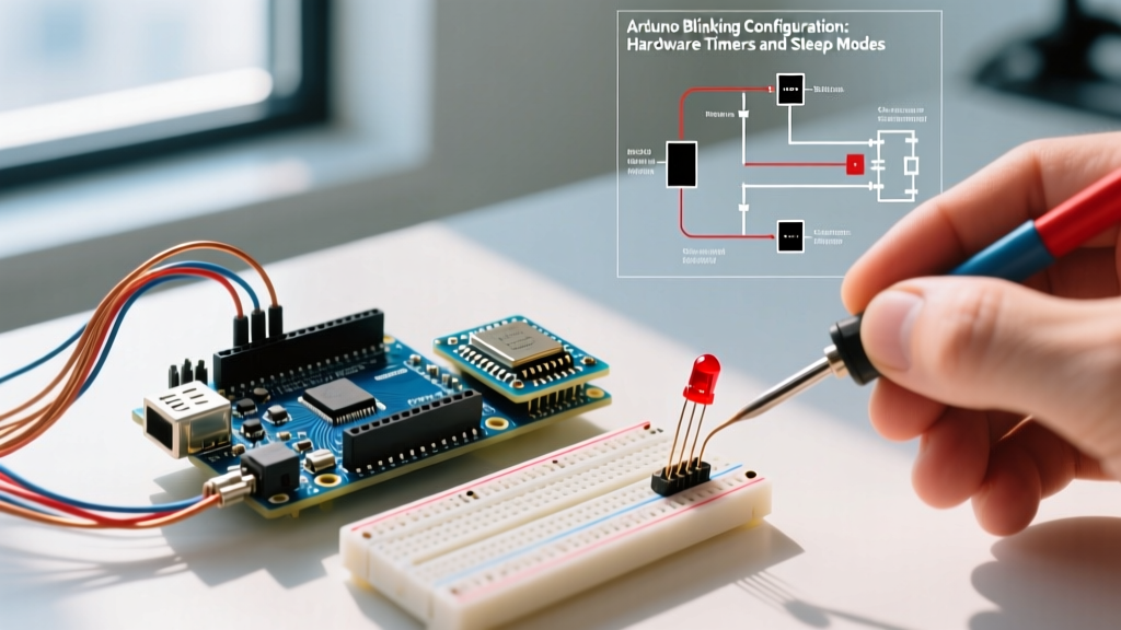 Arduino Blinking Configuration: Hardware Timers and Sleep Modes