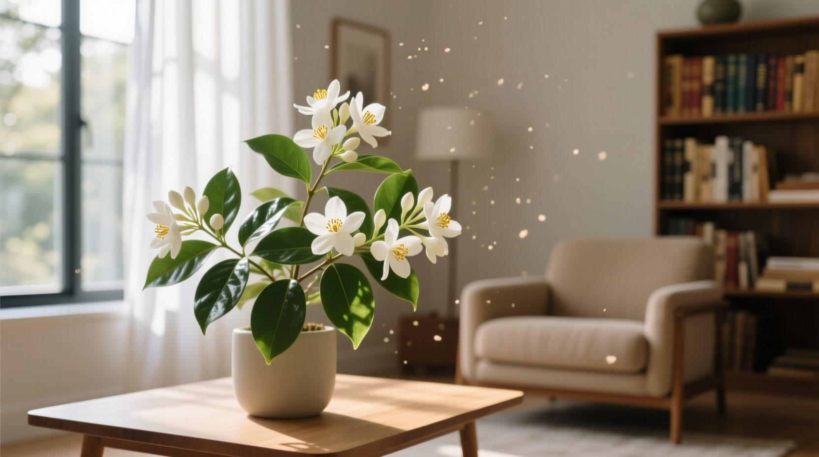 indoor jasmine plant